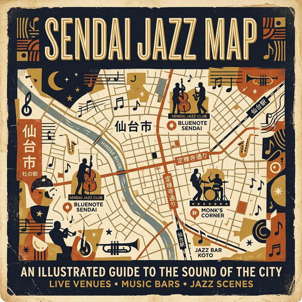 Sendai Jazz Map